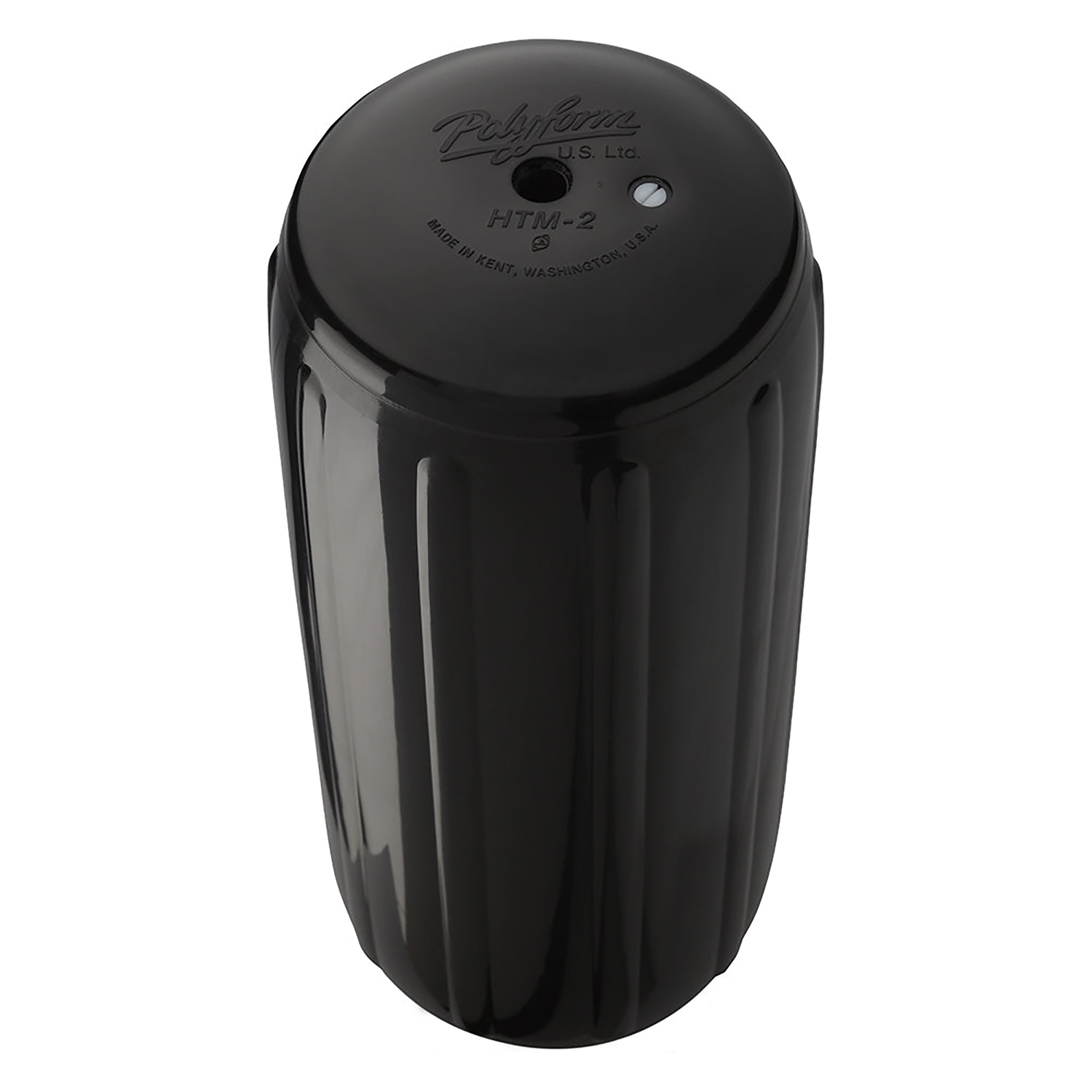 Black hole-in-the-middle (HTM) fender, small – FENDHTM1BK Product Image 2