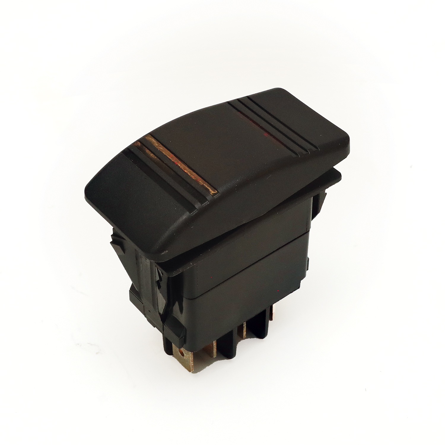 Rocker switch double on / off / on – RSDNFNLBK Product Image 1
