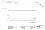 Two hole polished stainless steel motor plate – MP-11SS thumbnail image