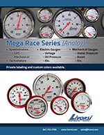 4 5/8″ 6,000 RPM Tachometer Gauge – DCL6000 thumbnail image