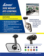 Two boat style Merc DTS side mount throttle – SMDTSS5064 thumbnail image